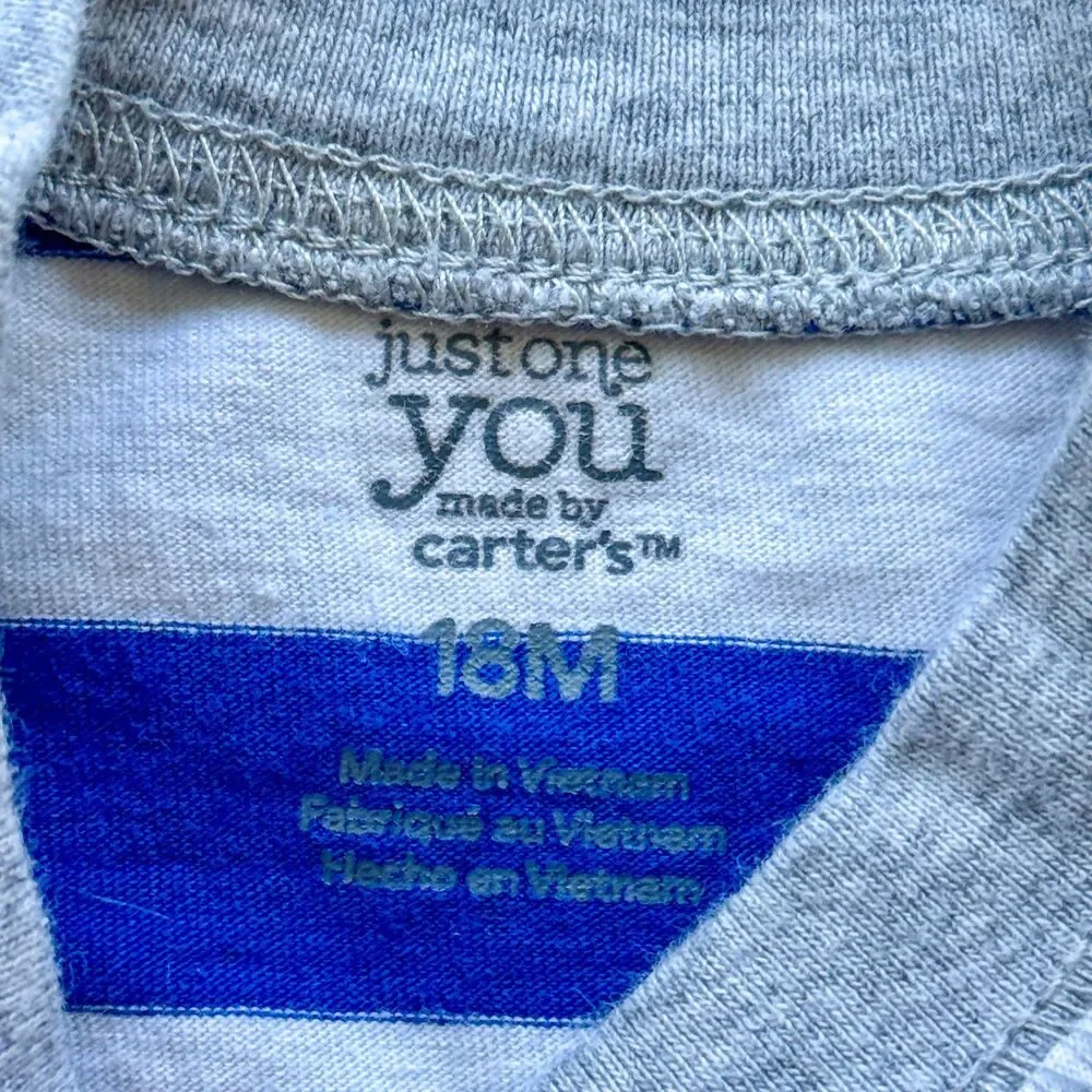 4/$10 - Just One You by Carter's Toddler Boys Cotton Long Sleeve Shirt